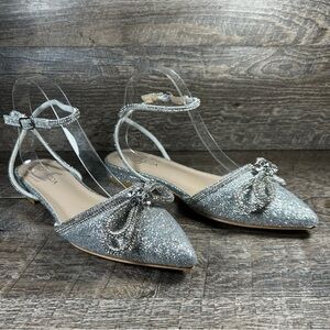 WOMEN'S RHINESTONE ANKLE STRAP SANDALS(DASH-1)